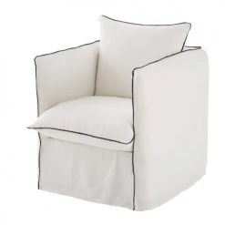 Maisons Du Monde Housses De Fauteuil Housse De Fauteuil En Lin Froissé Blanc à Volants 9 Maisons Du Monde Housses De Fauteuil Housse De Fauteuil En Lin Froissé Blanc à Volants -Housses de canapé Soldes housse de fauteuil en lin froisse blanc a volants 1000 1 7 204392 1