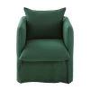 Maisons Du Monde Housses De Fauteuil Housse De Fauteuil En Lin Froissé Vert -Housses de canapé Soldes housse de fauteuil en lin froisse vert 1000 4 28 221633 1