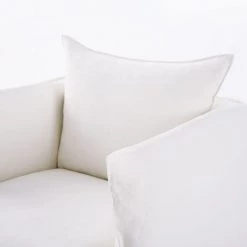 Maisons Du Monde Housses De Fauteuil Housse De Fauteuil En Lin Supérieur Blanc 7 Maisons Du Monde Housses De Fauteuil Housse De Fauteuil En Lin Supérieur Blanc -Housses de canapé Soldes housse de fauteuil en lin superieur blanc 1000 12 22 221709 3