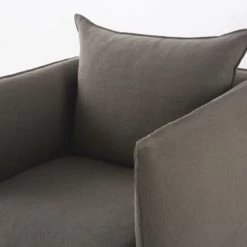 Maisons Du Monde Housses De Fauteuil Housse De Fauteuil En Lin Supérieur Gris 10 Maisons Du Monde Housses De Fauteuil Housse De Fauteuil En Lin Supérieur Gris -Housses de canapé Soldes housse de fauteuil en lin superieur gris 1000 4 10 204395 3