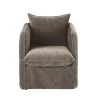 Maisons Du Monde Housses De Fauteuil Housse De Fauteuil En Velours Côtelé Marron