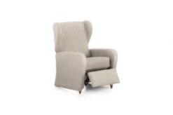 Eysa Housses De Fauteuil Housse De Fauteuil Relax Extensible Beige 60 - 85 Cm -Housses de canapé Soldes housse de fauteuil relax extensible ecru 60 85 cm 6