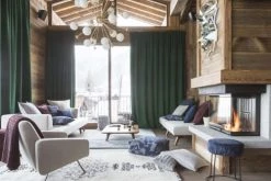 Vivaraise Housses De Fauteuil Housse De Tabouret En Coton Encre 0 X 36 X 10 -Housses de canapé Soldes housse de tabouret en coton encre 0 x 36 x 10 3