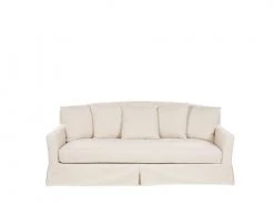 Beliani Housses De Canapé Housse Pour Canapé 3 Places Beige