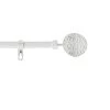 Douceur D'Intérieur Accessoires Rideaux Et Stores Kit Tringle Extensible Patine Blanc/or 120 à 210cm 1 Douceur D'Intérieur Accessoires Rideaux Et Stores Kit Tringle Extensible Patine Blanc/or 120 à 210cm -Housses de canapé Soldes kit tringle extensible patine blanc or 120 a 210cm 1