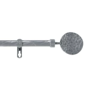 Douceur D'Intérieur Rideaux Et Voilages Kit Tringle Extensible Patine Noir/argent 120 à 210cm 6 Douceur D'Intérieur Rideaux Et Voilages Kit Tringle Extensible Patine Noir/argent 120 à 210cm – Image 4