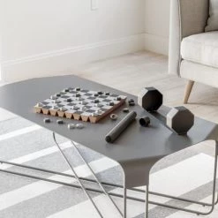 Umbra Rideaux Et Voilages Séparateur De Pièce Noir 305x127cm -Housses de canapé Soldes separateur de piece noir 305x127cm 4