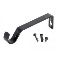 Wadiga Accessoires Rideaux Et Stores Tringle à Rideaux Extensible Métal Noir Barroco 120 à 210cm -Housses de canapé Soldes tringle a rideaux extensible metal noir barroco 120 a 210cm 2