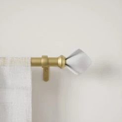 Umbra Rideaux Et Voilages Tringle à Rideaux Réglable 25 mm De Diamètre Dorée 106-304cm -Housses de canapé Soldes tringle a rideaux reglable 25 mm de diametre doree 106 304cm 3